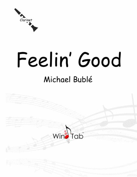 Free Sheet Music Feeling Good Clarinet Tab