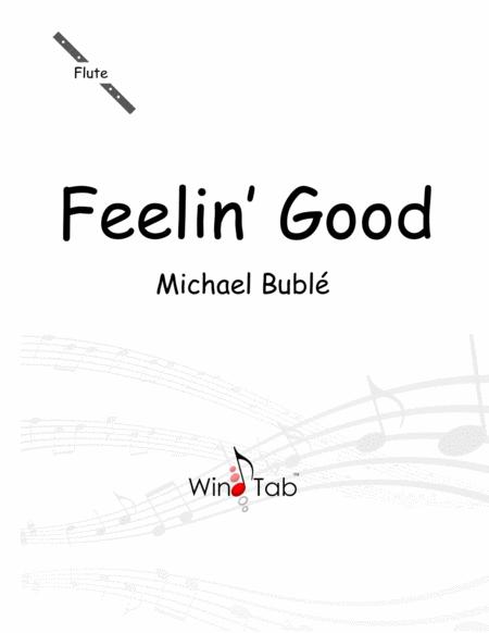 Feeling Good Flute Tab Sheet Music