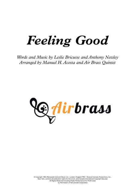 Feeling Good Michael Bubl Sheet Music