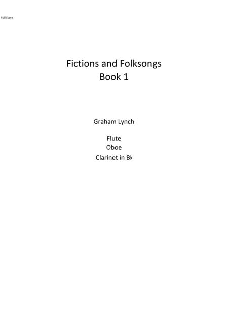 Fictions And Folksongs Book 1 Sheet Music