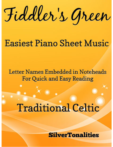 Fiddlers Green Easiest Piano Sheet Music Sheet Music