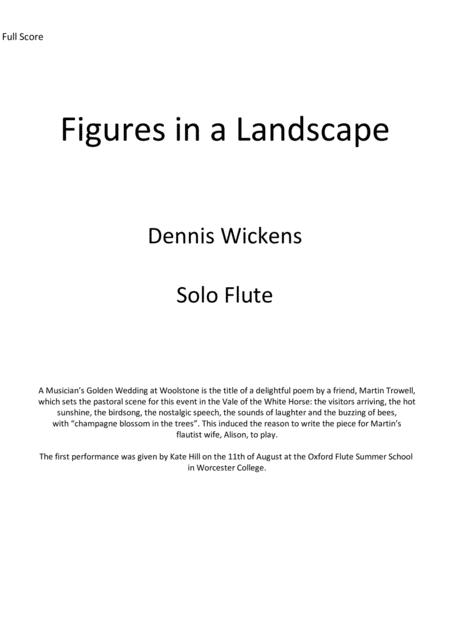 Figures In A Landscape Sheet Music