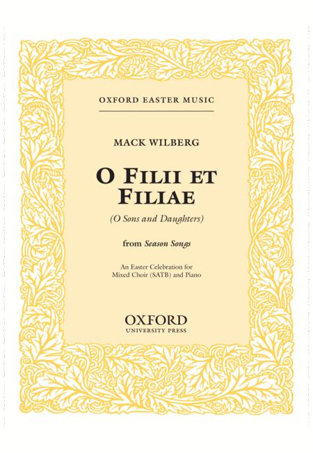 Filii Et Filiae An Easter Celebration Sheet Music