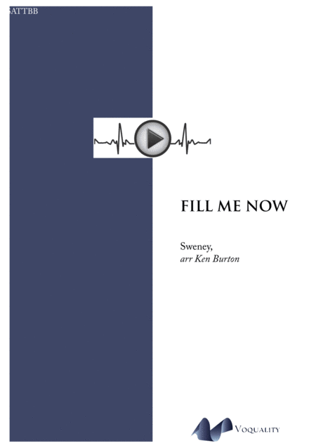 Fill Me Now Sheet Music