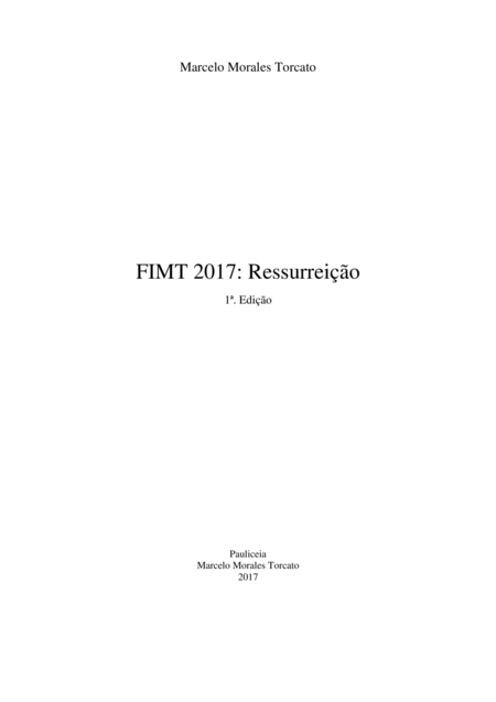 Free Sheet Music Fimt 2017 Ressurreio