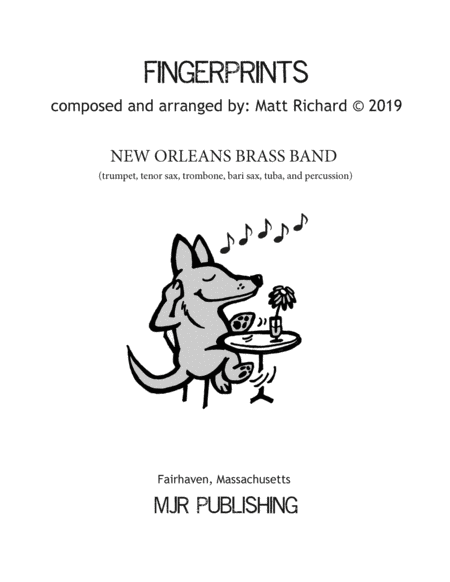 Fingerprints New Orleans Brass Band Sheet Music