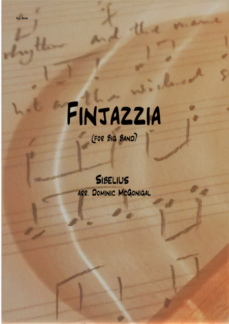 Finjazzia Finlandia Jazz Style Big Band Sheet Music