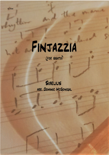 Finjazzia Finlandia Jazz Style Ssatb Sheet Music