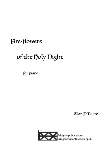 Fire Flowers Of The Holy Night Sheet Music