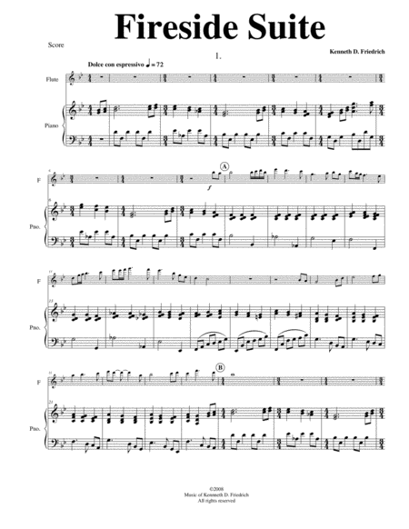 Fireside Suite Sheet Music