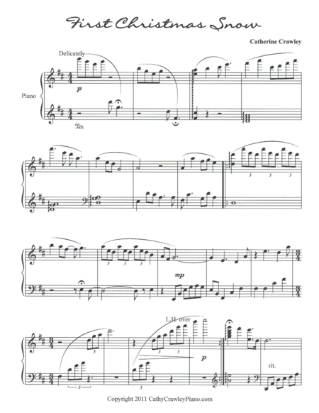 First Christmas Snow Sheet Music