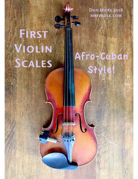 First Violin Scales Afro Cuban Style Sheet Music