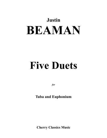 Five Duets For Tuba And Euphonium Sheet Music