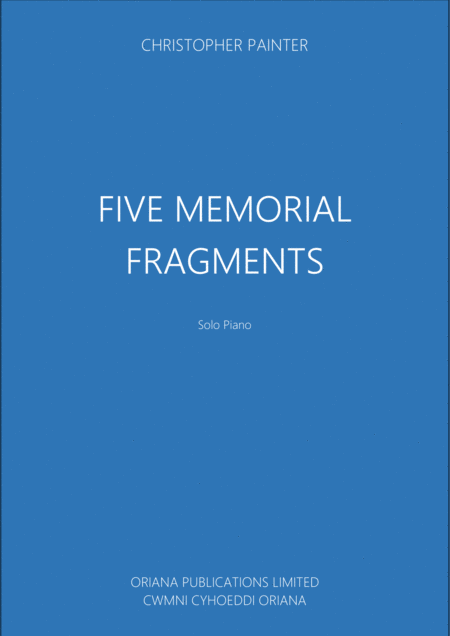 Free Sheet Music Five Memorial Fragments