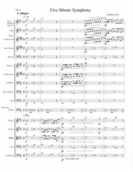 Five Minute Symphony Sheet Music