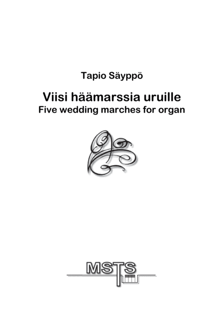 Free Sheet Music Five Wedding Marches For Organ