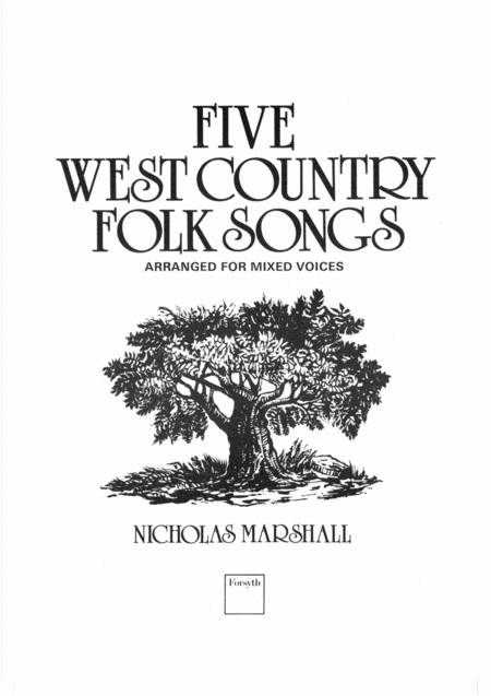 Free Sheet Music Five West Country Folksongs