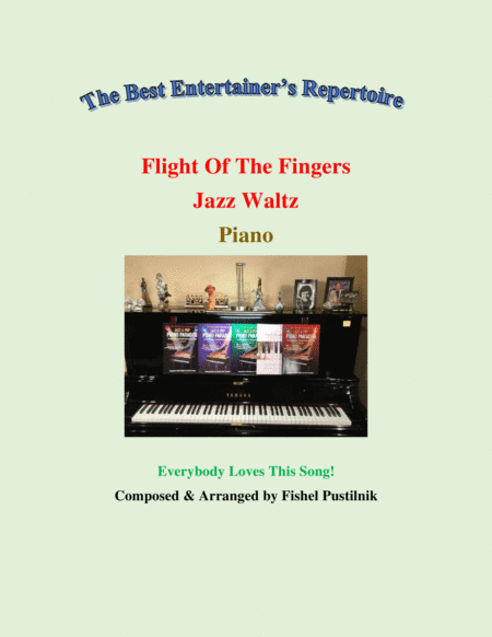 Flight Of The Fingers Jazz Waltz For Piano Sheet Music