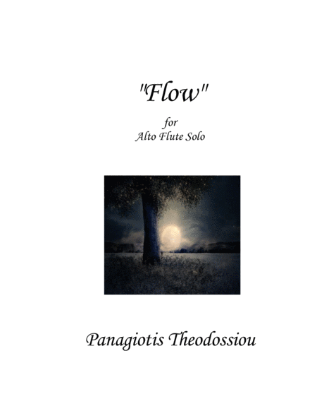 Flow For Alto Flute Solo Sheet Music