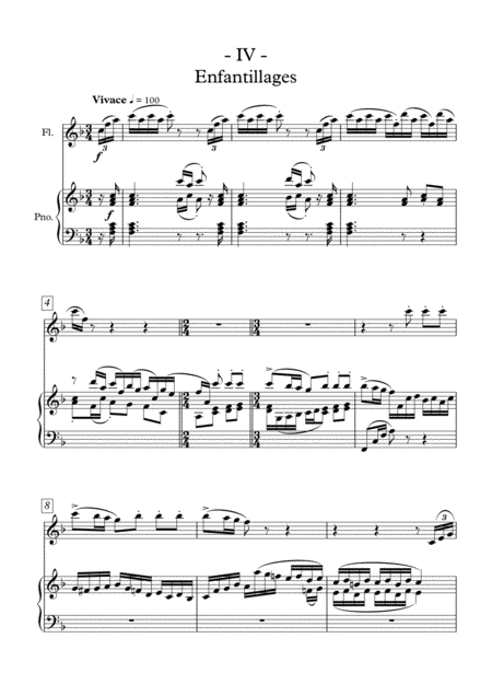 Flute Grand Sonata Op 35 Sheet Music