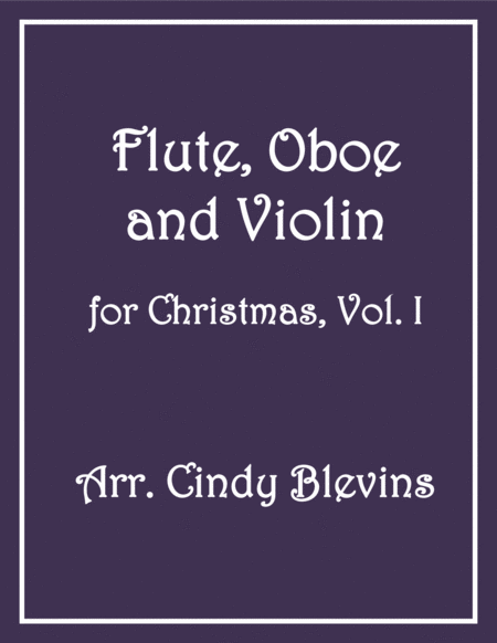 Flute Oboe And Violin For Christmas Vol I Sheet Music