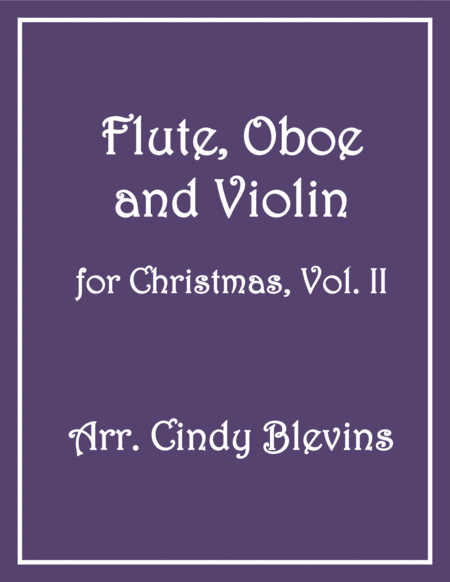 Free Sheet Music Flute Oboe And Violin For Christmas Vol Ii