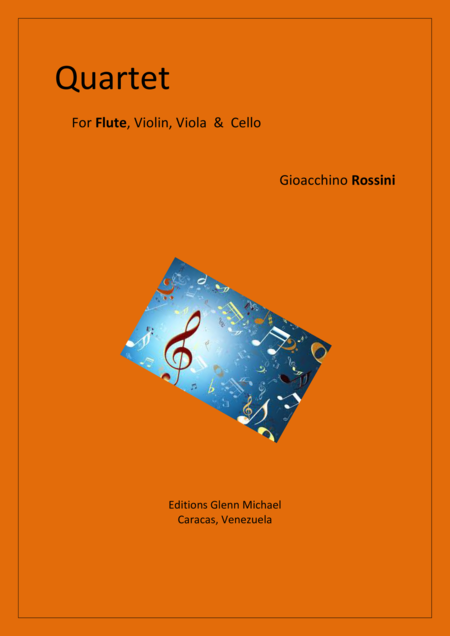 Free Sheet Music Flute Quartet For Flute Violin Viola Cello