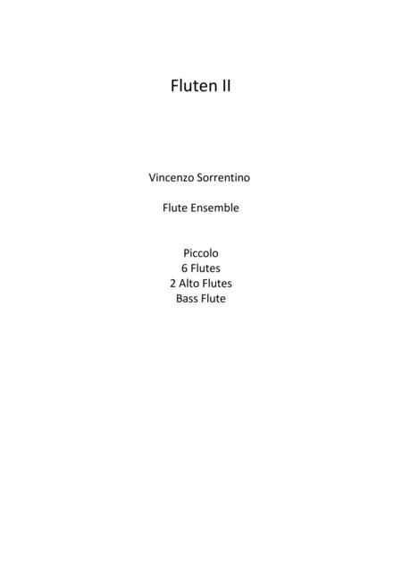 Free Sheet Music Fluten Ii