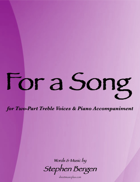 Free Sheet Music For A Song