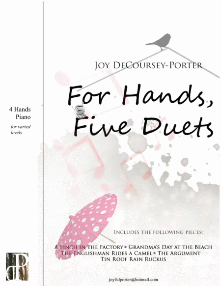 For Hands Five Duets Sheet Music