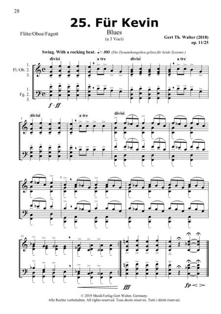 For Kevin From Woodwind Pop Romanticists Sheet Music