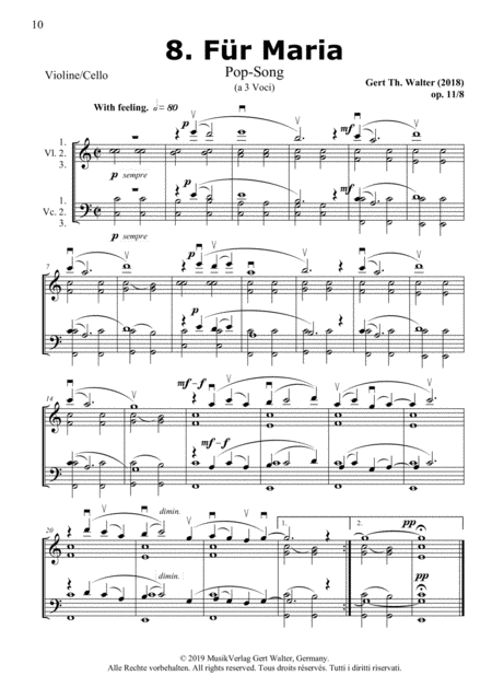 For Maria Sheet Music