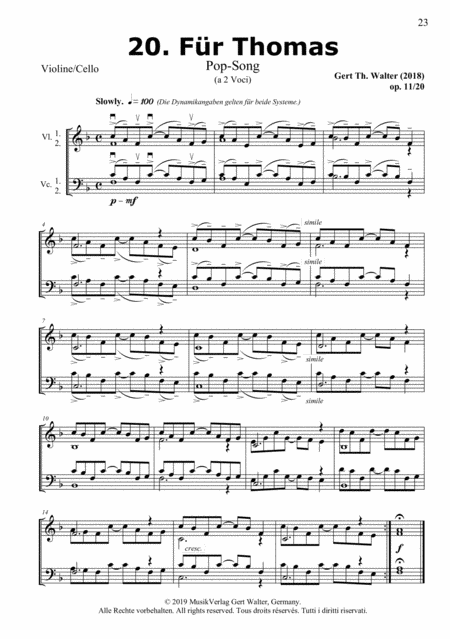 Free Sheet Music For Thomas