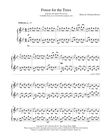 Forest For The Trees Sheet Music