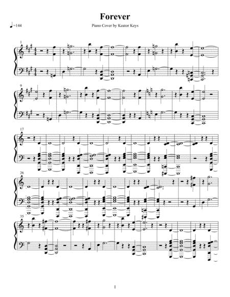 Free Sheet Music Forever Kari Jobe