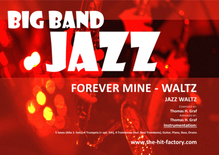 Forever Mine Waltz Jazz Big Band Sheet Music