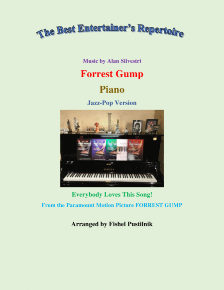Free Sheet Music Forrest Gump Main Theme For Piano Jazz Pop Version