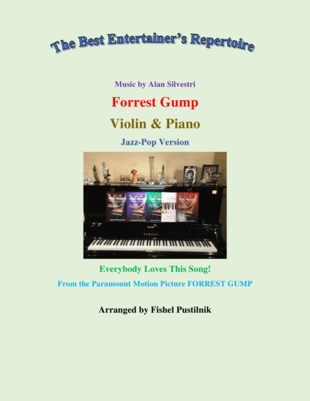 Free Sheet Music Forrest Gump Main Theme For Violin And Piano Jazz Pop Version