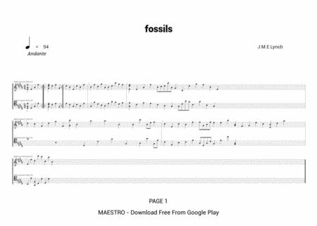 Fossils B94 Sheet Music