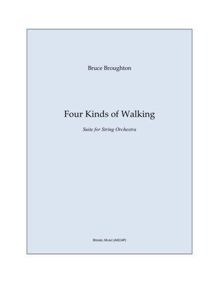 Four Kinds Of Walking Sheet Music