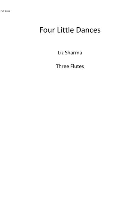 Four Little Dances Sheet Music