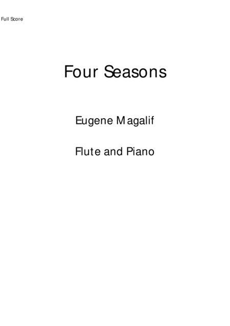 Four Seasons Sheet Music