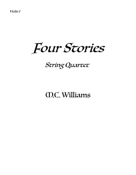 Four Stories Violin I Sheet Music