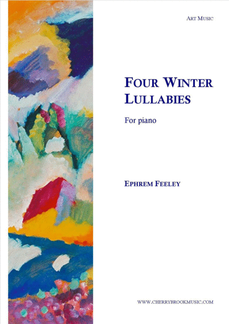 Free Sheet Music Four Winter Lullabies