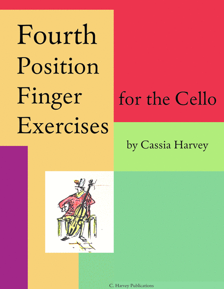 Fourth Position Finger Exercises For The Cello Sheet Music