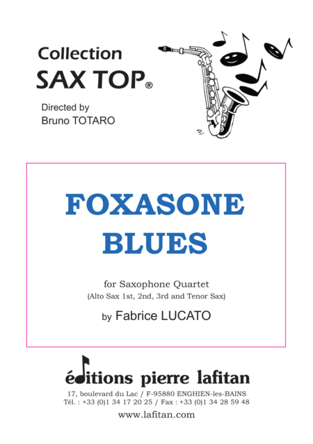 Free Sheet Music Foxasone Blues
