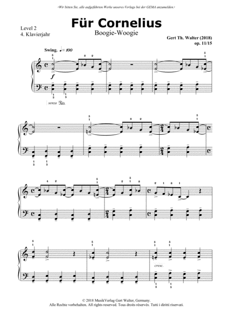 Fr Cornelius Sheet Music