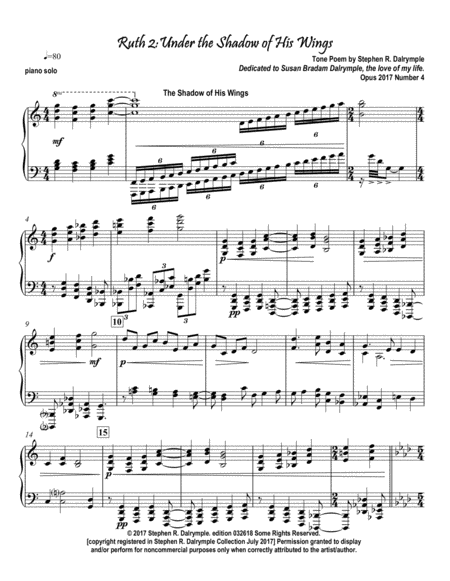 Franck Panis Angelicus For Baritone Sax Piano Sheet Music