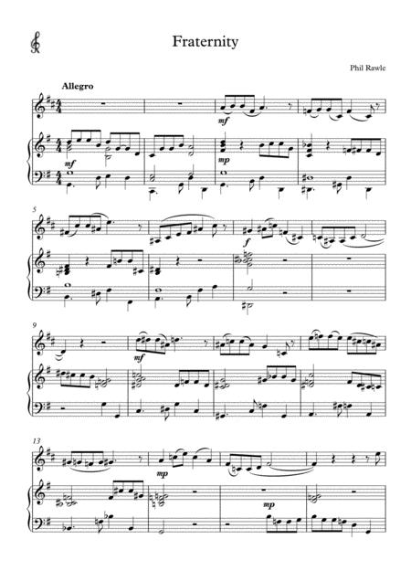 Fraternity French Horn And Piano Sheet Music