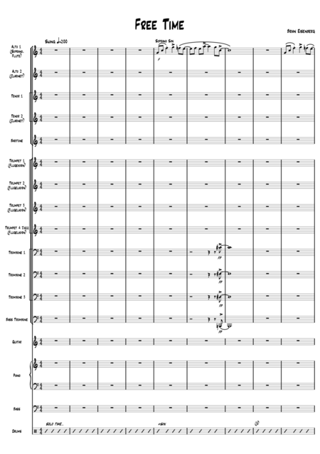 Free Time Sheet Music